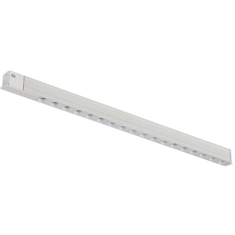Spot LED Série Hallway 16mm 18W pour rail magnétique Blanc 48V 4000K - Ledme - LM3558