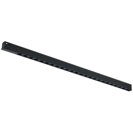 Spot LED Série Hallway 16mm 24W pour rail magnétique Noir 48V 4000K - Ledme - LM3559