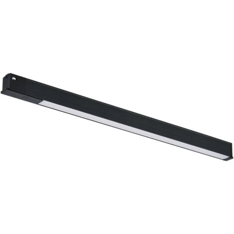 Spot LED Série Lounge 16mm 10W pour rail magnétique noir 48V 4000K - Ledme - LM3551