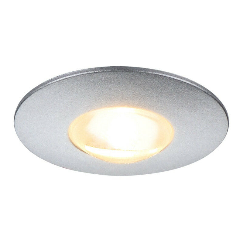 SLV - dekled encastré rond gris argent 1W LED3000K (112242)