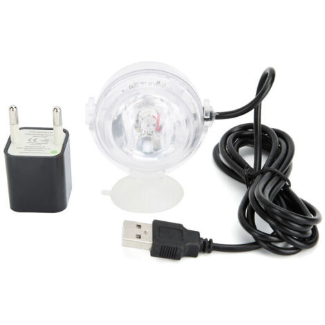 Spot LED Submersible pour Aquarium, éclairage amphibie sous-marin, prise ue, 100-240V (Spot bleu clair)