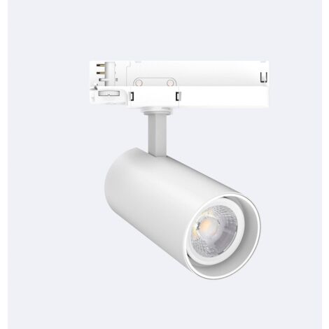 Spot LED sur Rail Triphasé 30W Fasano Dimmable DALI Blanc 4000K Blanc neutre
