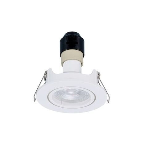 Spot LED SYLSPOT ORIENTABLE - Flux lumineux (lm) : 345 lm - Température de couleur : 4000 K - Coloris : blanc - Conditionnement : 1 - SYLVANIA