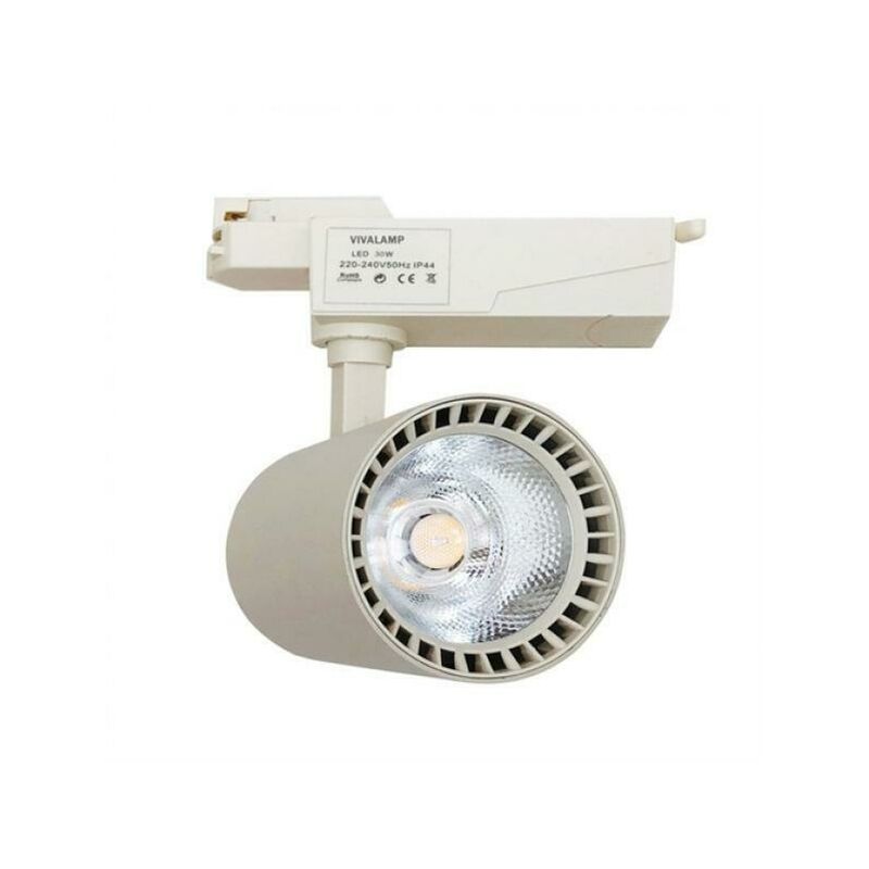 Spot led track 30w single phase led track lighting fb-9-30w 4200k