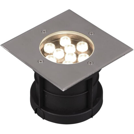 Spot Led Walk-over IP65 Nickel Belaja 16x16 cm Trio Lighting