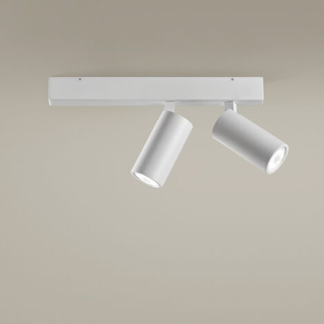 Spot LEDS C4 Simply 2 corps Twin Blanc GU10 7W