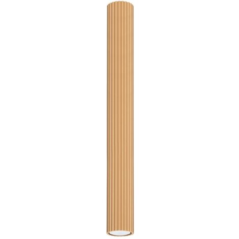 Spot Leuchte Decke Aluminium D: 6,5 cm rund Aufputz in Gold GU10 Modern