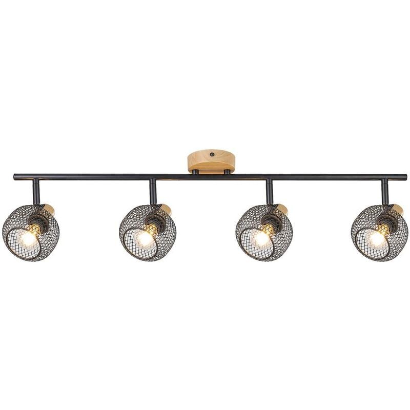 Spot Light Grendel Metal Beech E14 4x Max 40W h