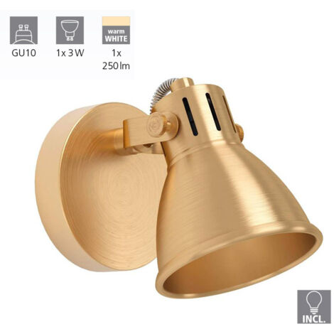 Spot Light Seras GU10 1x3W Ø10cm Dimmabile