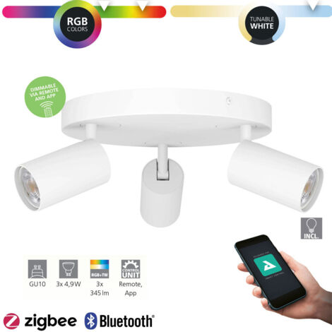 Spot Light TELIMBELA-Z GU10 3x4.9W H: 9,7 cmØ 25 cm Dimmable