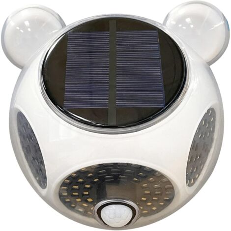 Spot Lights Outdoor Solar LED Street Light Outdoor Sensor de movimiento Impermeable Street Light Focos
