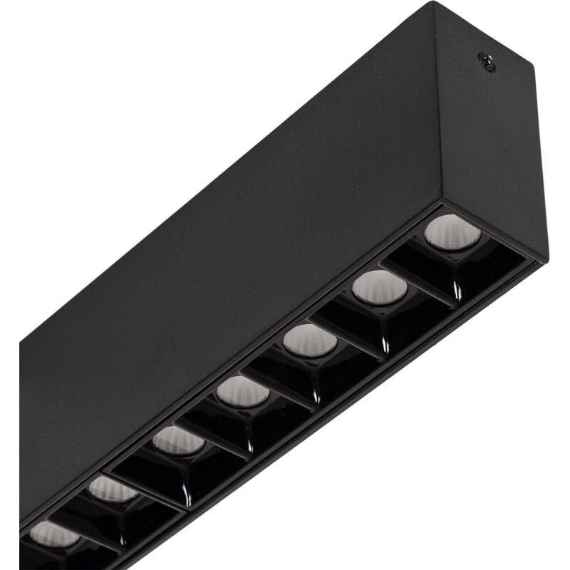 Spot Linéaire Optic led en Saillie 270mm 16W 4000K Blanc neutre