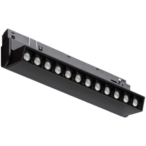 Spot linéaire rail 9W LED 3000K noir Nowodvorski 10145