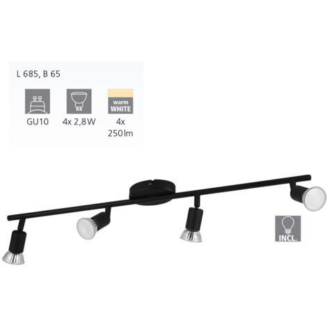 Spot luce L-BUZZ LED: 68,5 W: 6.5cm