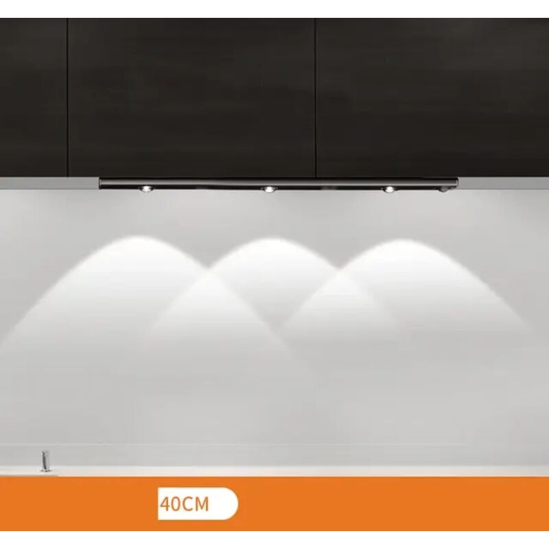 Spot lumineux Led sans fil avec capteur de mouvement, lampe intelligente Rechargeable pour cuisine, rétro-éclairage magnétique pour salle de bain,