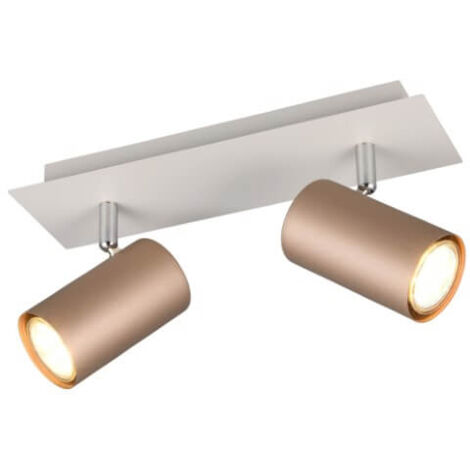 SPOT, MARLEY, EXCL.2XGU10, HAUTEUR: 15CM,LONGUEUR: 30CM,LARGEUR: 9CM, TRIO 802400265