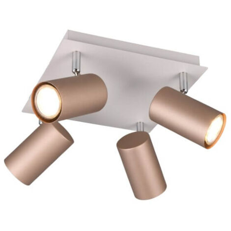 SPOT, MARLEY, EXCL.4XGU10, HAUTEUR: 15CM,LONGUEUR: 24CM,LARGEUR: 24CM, TRIO 802430465