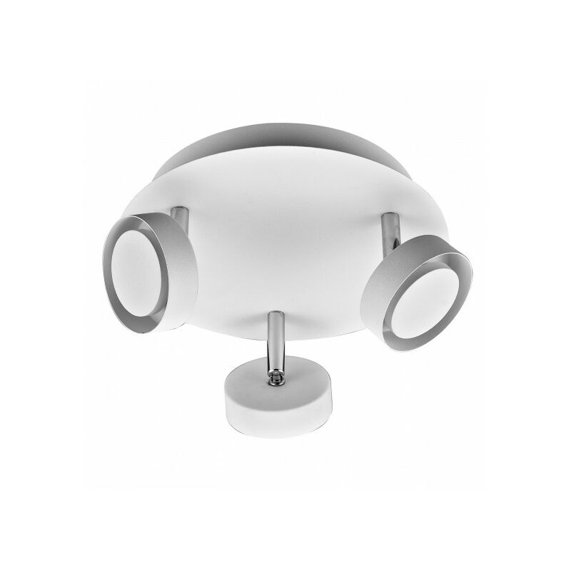 Italux - Spot moderne Alexa blanc en métal - Blanc
