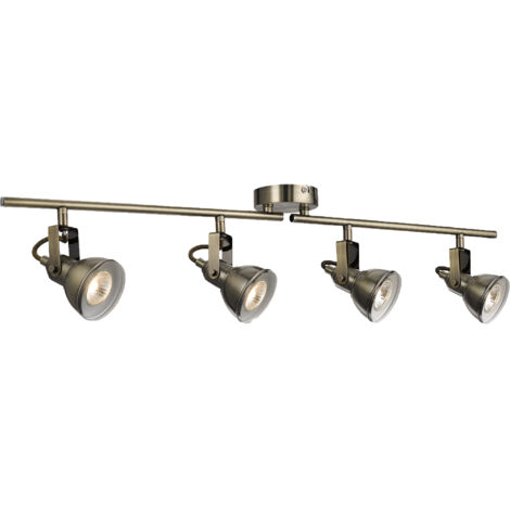 Spot monté en surface antique Focus 4 lumières - 1544AB