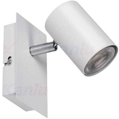 Spot mur/plafond Kanlux Evalo GU10 10W blanc 35690