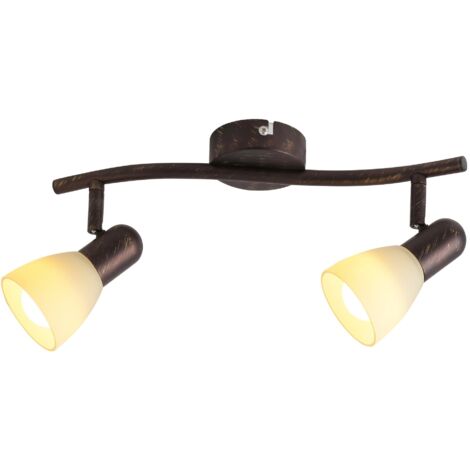 Spot mur/plafond Soma bronze antique E14 2x40W Rabalux