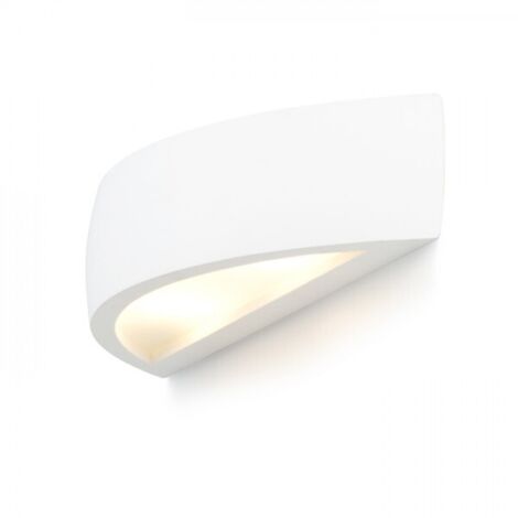 Spot mural applique CRESCENT en plâtre à peindre 230V R7s 78mm 80W
