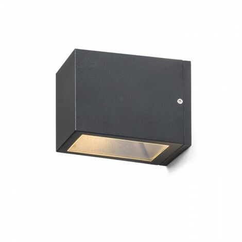 Spot mural CABOX II gris anthracite 230V E27 70W IP54