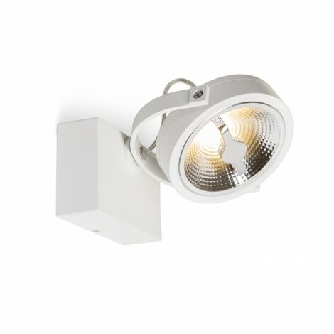 Spot mural KELLY LED I blanc 230V LED 12W 24° 3000K
