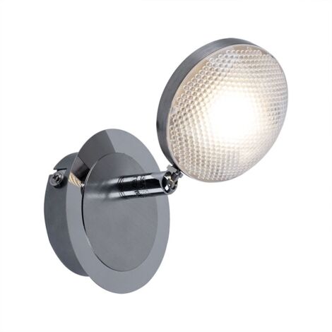 Spot mural LED pour salon, salle à manger, éclairage chromé pour couloir