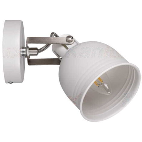 Spot mural/plafond rond DERATO E14 8W blanc Kanlux