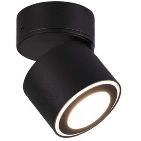 Spot mural TAURUS noir LED 3000K 450lm Trio 652910132