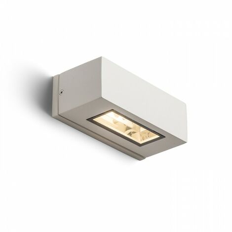 Spot mural WOOP blanc 230V R7s 78mm 48W IP54