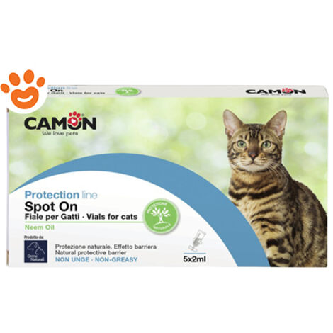 SPOT-ON PROT. GATTO 5 FIALE 2ML