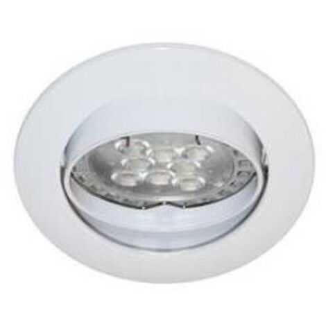 Spot orientable Blanc GU10 max 50W (KSA101204)