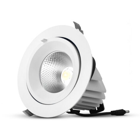 Spot per incasso e inclinabile BOUTICA ø100mm - 4000K Bianco neutro - 10W