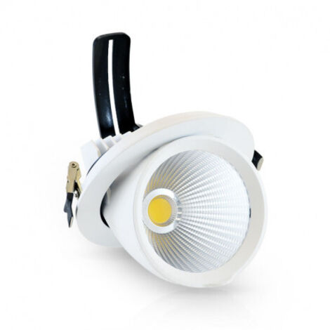 Spot per lumaca incassabile e inclinabile BOUTICA ø150mm - 3000K Bianco caldo - 30W