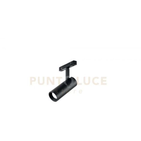 SPOT PER SISTEMA BINARIO LED 3000K 1170LM 15W NERO  D.5CM