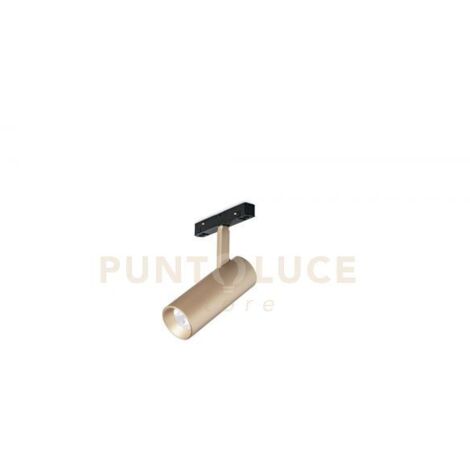 SPOT PER SISTEMA BINARIO LED 3000K 1170LM 15W ORO  D.5CM