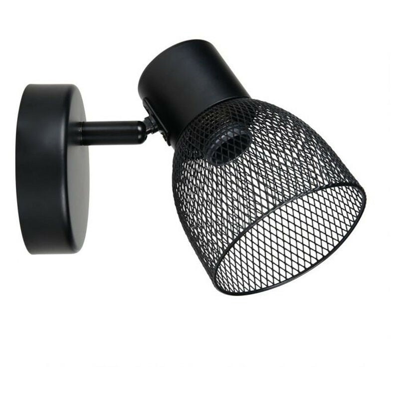 Spot Phenix en métal grillage noir Ostaria