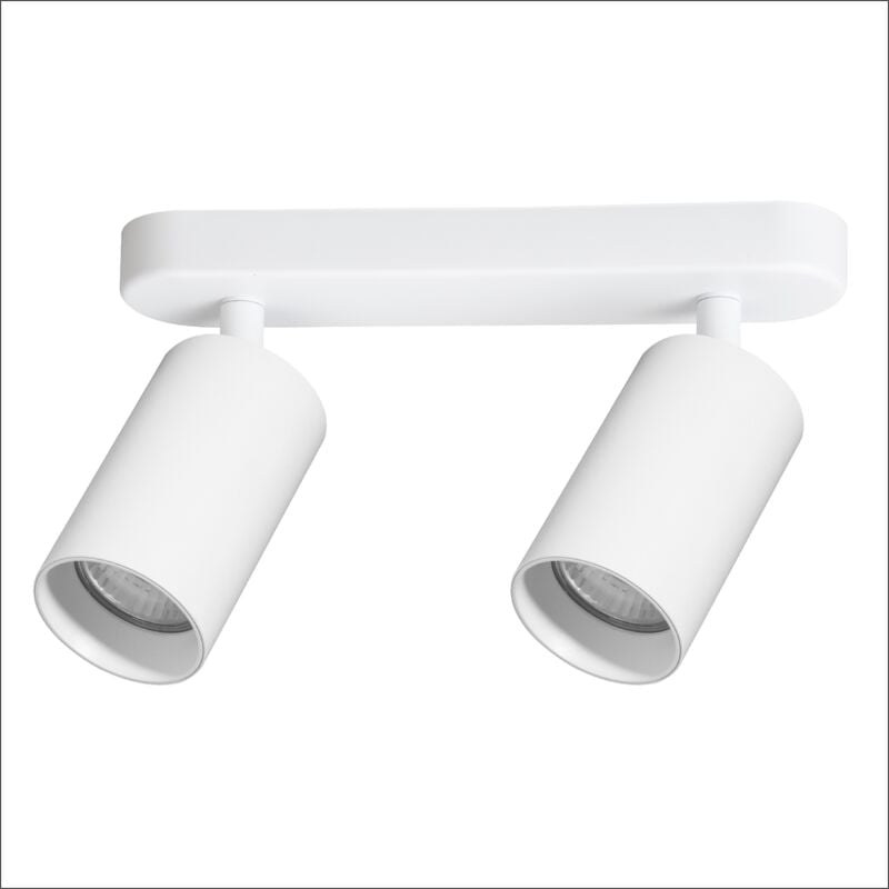 Spot Pipe blanc 2xGU10