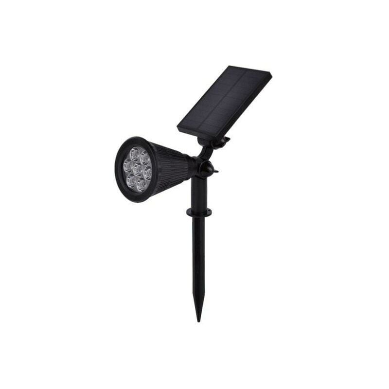 Spot à piquer led Solaire pour Jardin 1.5W 6V dc - Bleu Silumen
