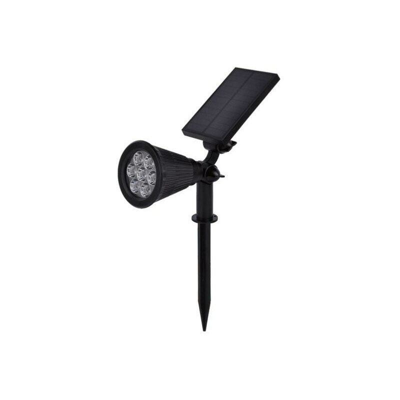 Spot à piquer led Solaire pour Jardin 1.5W 6V dc - Blanc Chaud Silumen