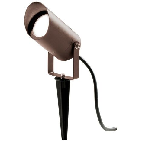 Spot piquet aluminium gea led ges1141 ip65 gu10 led projecteur de sol orientable extérieur