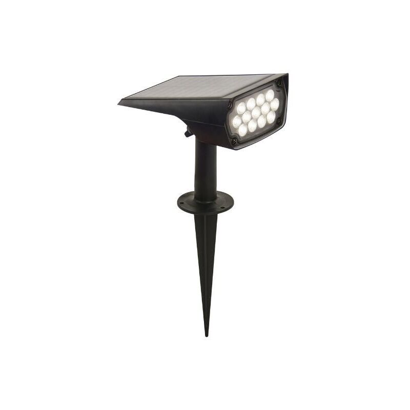 Spot Piquet Solaire Projecteur IP65 2W - Blanc Chaud 2300K - 350 Spot Piquet Solaire Projecteur IP65 2W - Blanc Chaud 2300K - 350