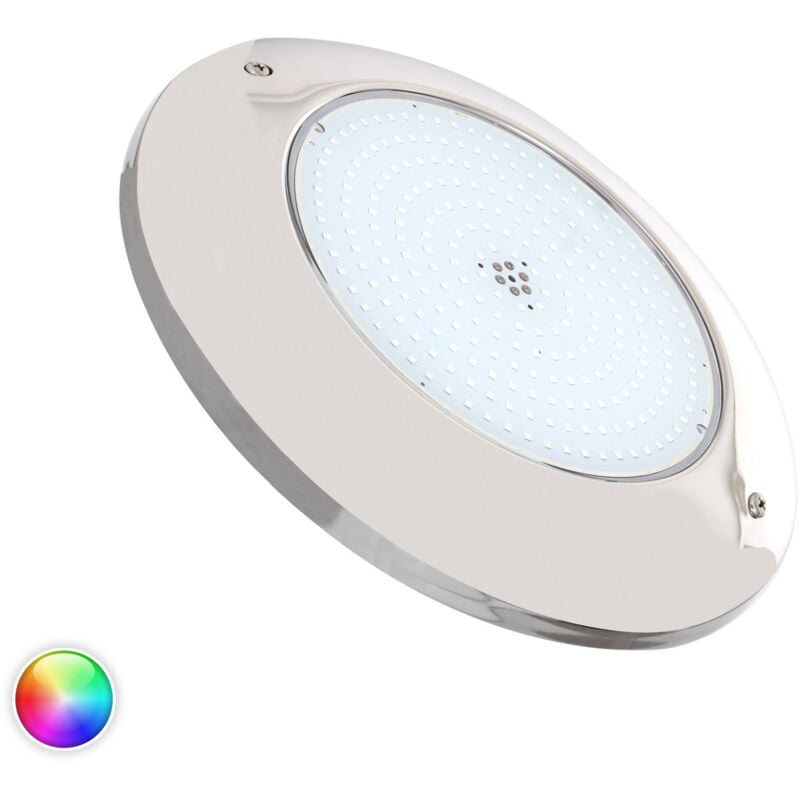 Spot led Piscine en Saillie Inox rgb Submersible 12V ac IP68 20W Non rgb