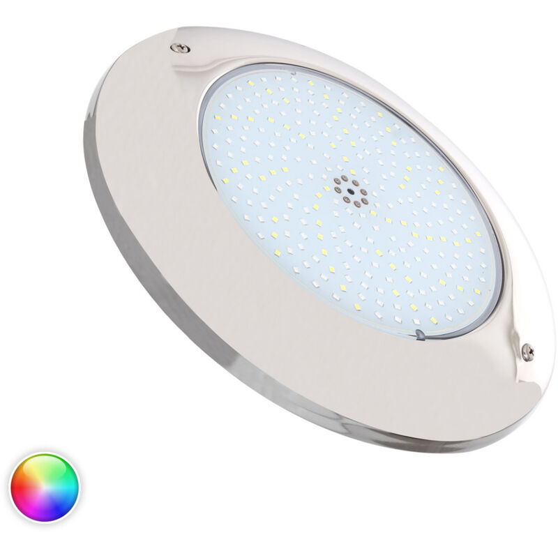 Spot led Piscine en Saillie Inox rgbw Submersible 12V dc IP68 20W Non rgbw
