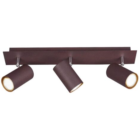 Spot plafond 3x gu10 max 35w metal rouille - trio - marley 28306848 28306848 28306848 28306848 28306848 28306848 28306848