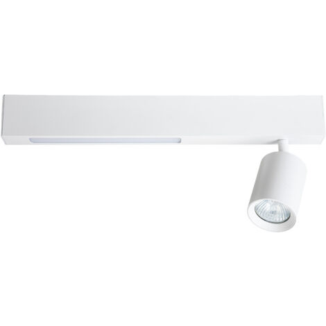Spot plafond barre blanche LED 5W CCT + GU10 Magnet