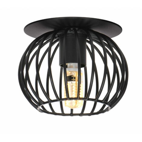 Spot plafond Candellux SK-93 métal noir 1xG9 40W IP20