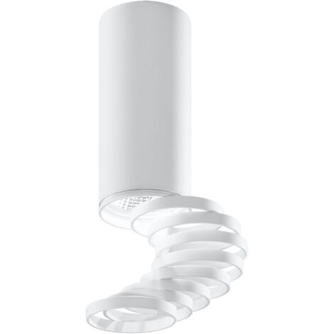 Spot plafond Candellux TUBA GU10 1x blanc alu 20cm